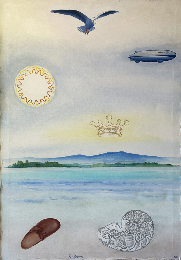 Schnecken König Phantasie Stolz der Langsamkeit